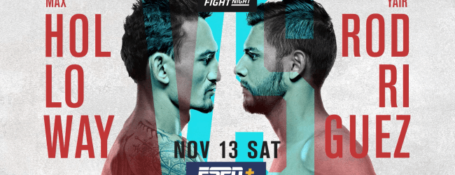 Uitslagen : UFC FN 197 Las Vegas : Holloway vs. Rodriguez