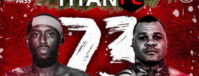Uitslagen : Titan FC 73 : Taylor vs. Edwards